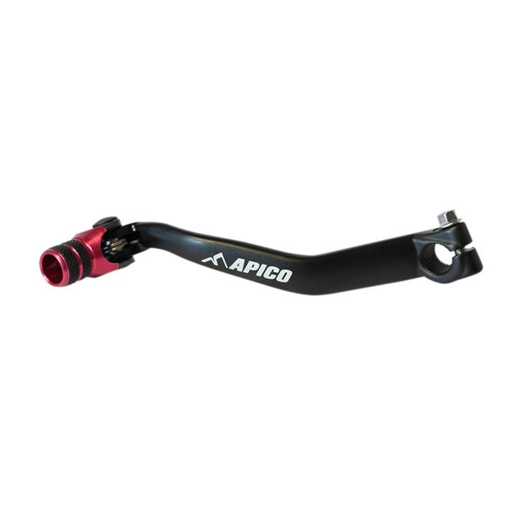 Apico Black/Red Elite Gear Pedal - Montesa 4Rt 2005-18, 315R 1997-04