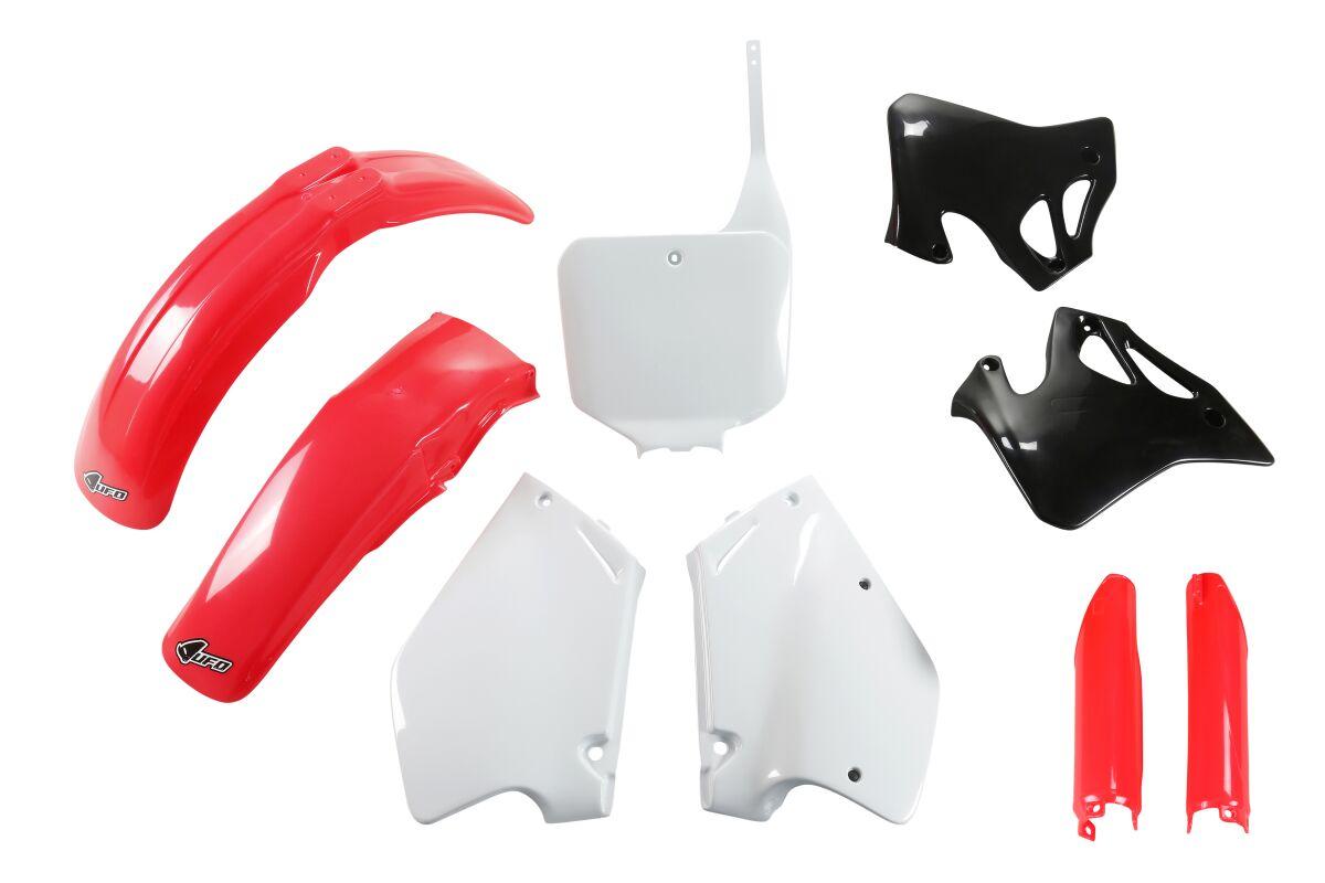 Ufo Hokit095f@999 - Full Plastics Kit - Honda Cr 125/250 1996 - Oem