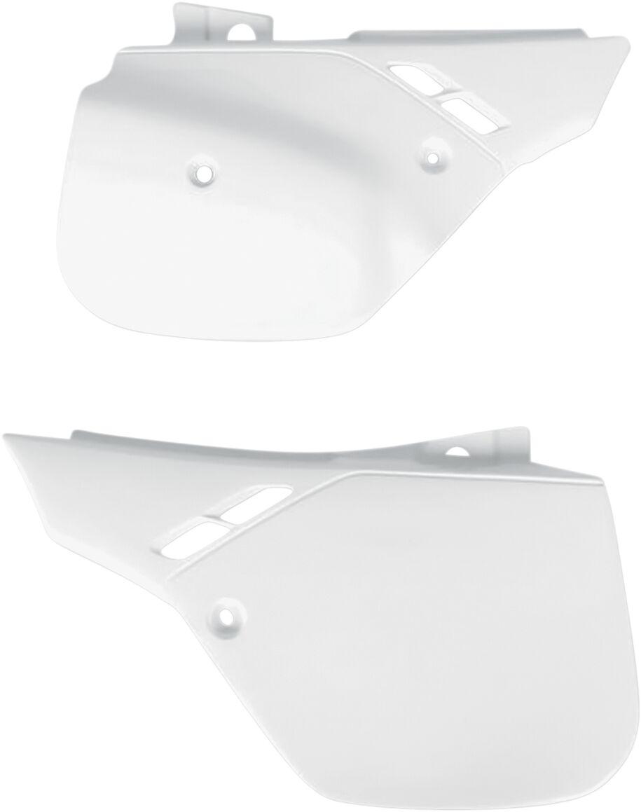 Ufo White Ho02611#041 - Side Panels - Honda Cr125 & Cr500 1989-90, Cr250 1988-90