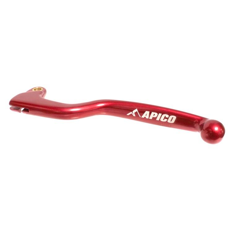 Apico Elite Clutch Lever - Honda CR 125/250 1982-2003, CR500 1984-2001, CRF450R 2002-03 - Red