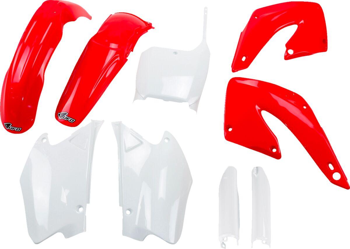 Ufo Hokit100f@999 - Hokit100@999 - Full Plastics Kit - Honda Cr 125/250 2000-01 - Oem
