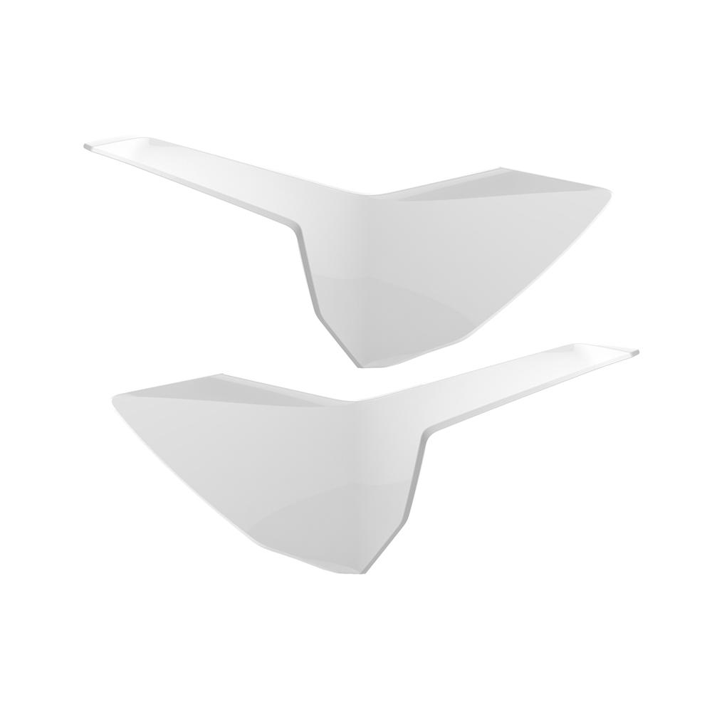 Polisport White Side Panels - Husqvarna Tc125/Fc250-450 2016-17, Tx125/Te 250/300, Fe250-450 2017