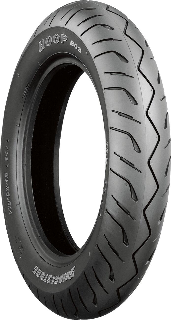 Bridgestone 1257 - Hoop B03 58S Tl Scooter Tyre - 120/80-14"
