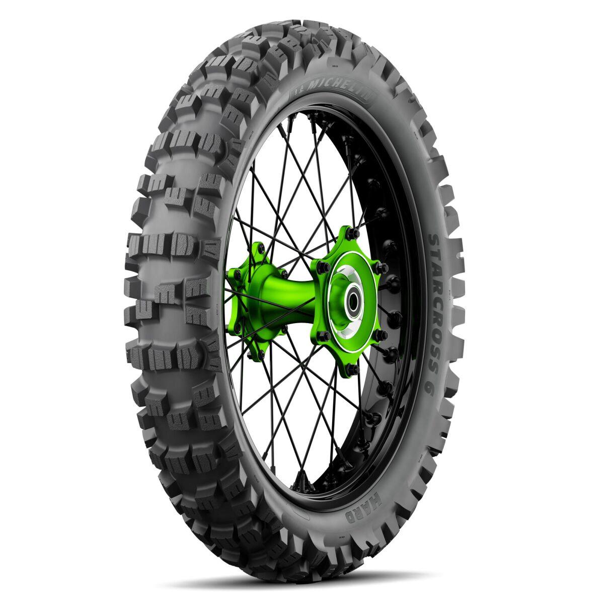 247344 - Michelin Starcross 6 Hard 62M Rear Tyre - 110/90-19"