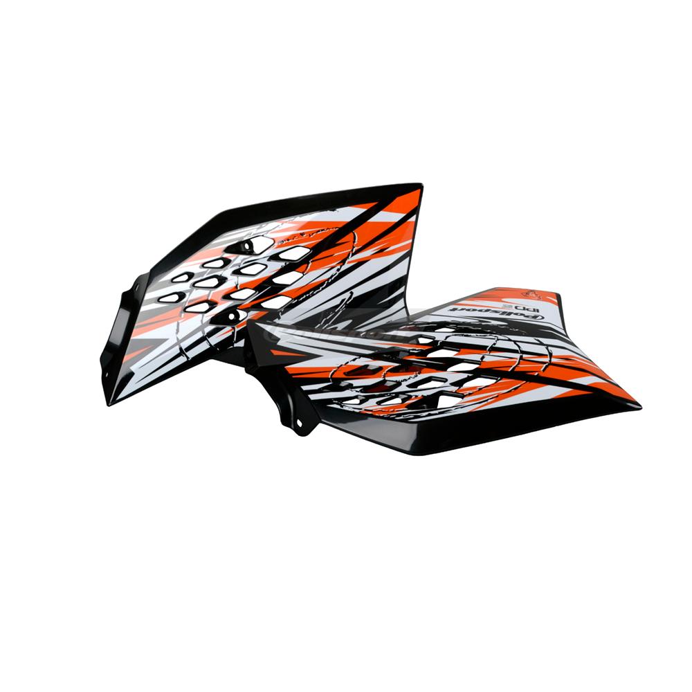 Polisport Black Radiator Scoops - Ktm Sx65 2009-15 - Ipd