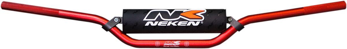 E00055-RD - Neken Standard MX Handlebars - Low Bend - Red