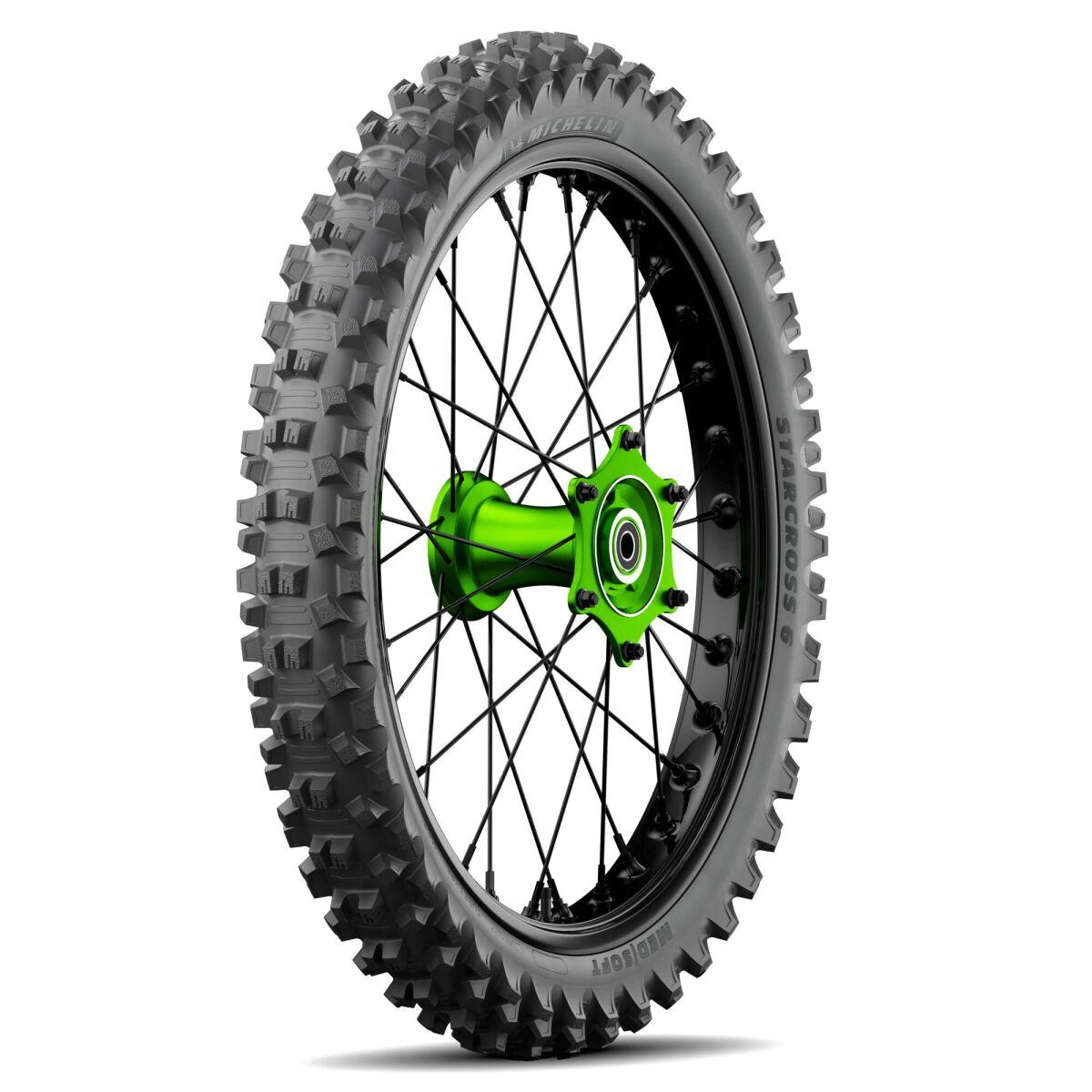 255766 - Michelin Starcross 6 Medium Soft 57M Front Tyre - 90/100-21"