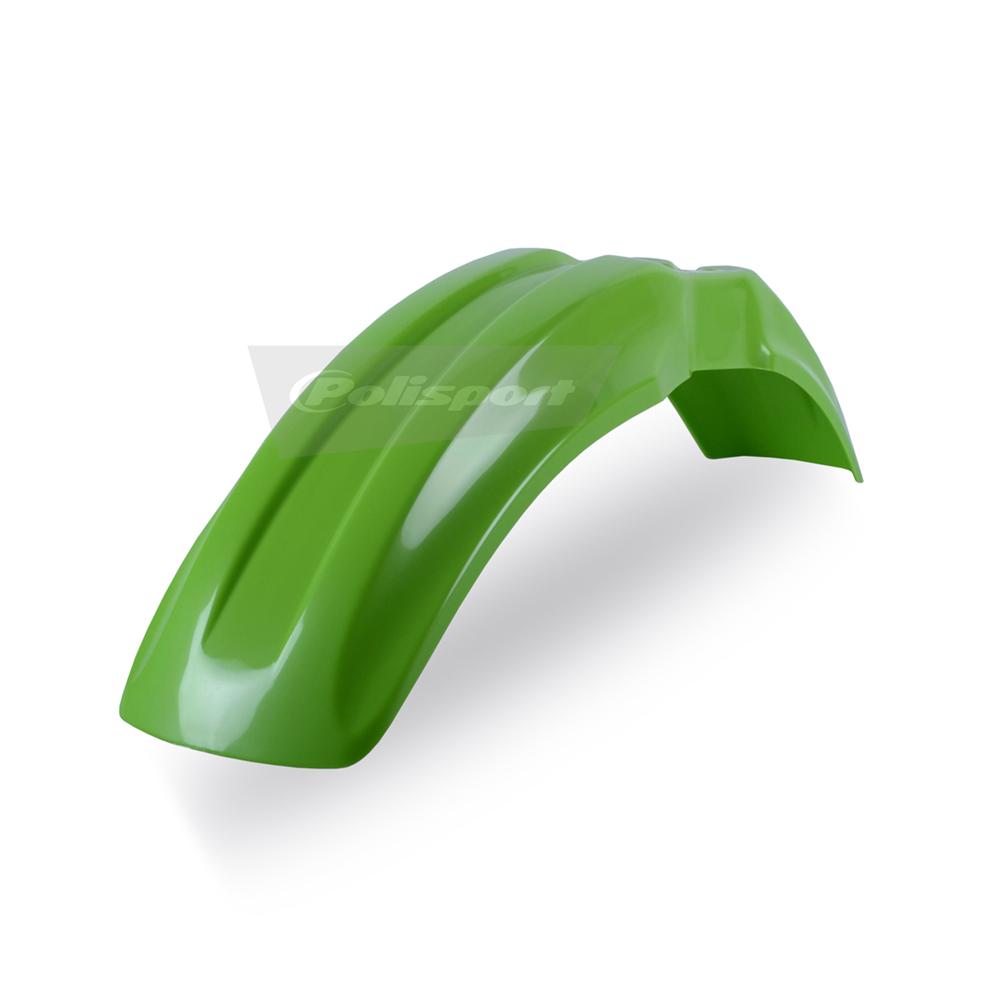 Polisport Green Front Fender - Kawasaki Kx 85/100 2001-13