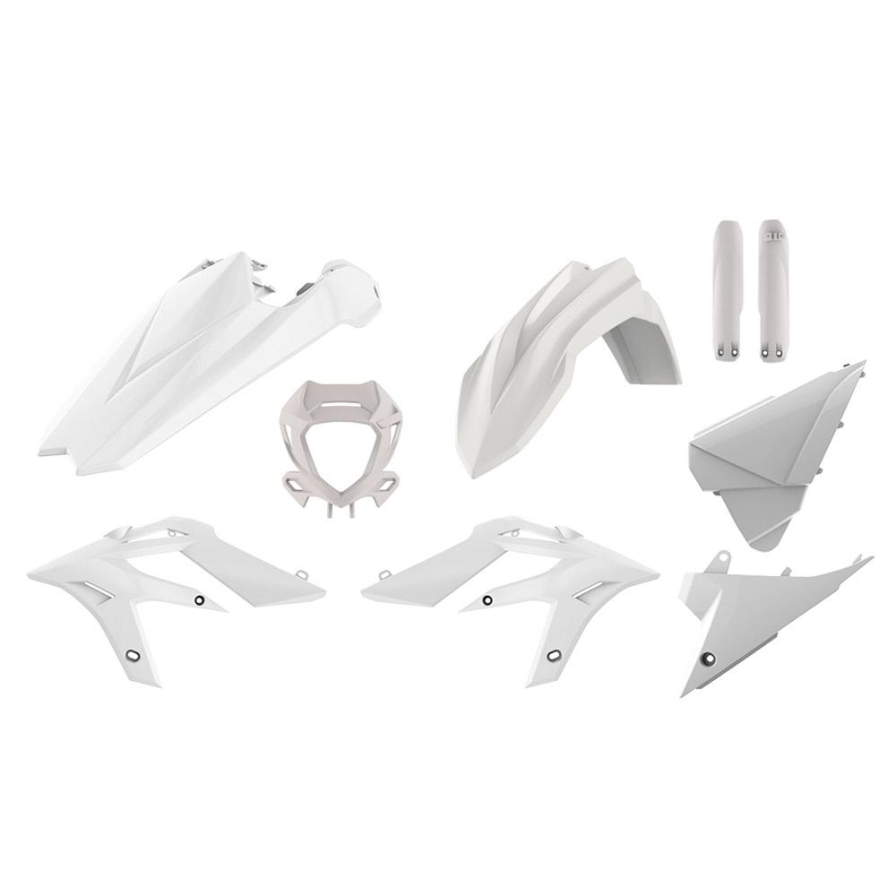 Polisport White Full Enduro Plastics Kit - Beta X-Trainer 250/300 2020-22
