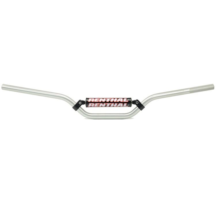Renthal Silver 660 7/8 5 Inch Rise Trials Handlebars