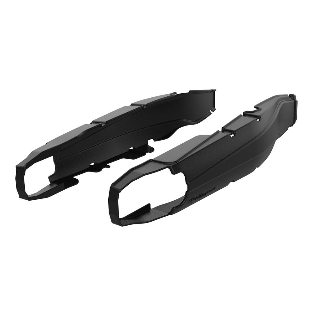 Polisport Black Swingarm Protectors - Beta 250/300/350/480 Rr & X-Trainer 300 2015-23
