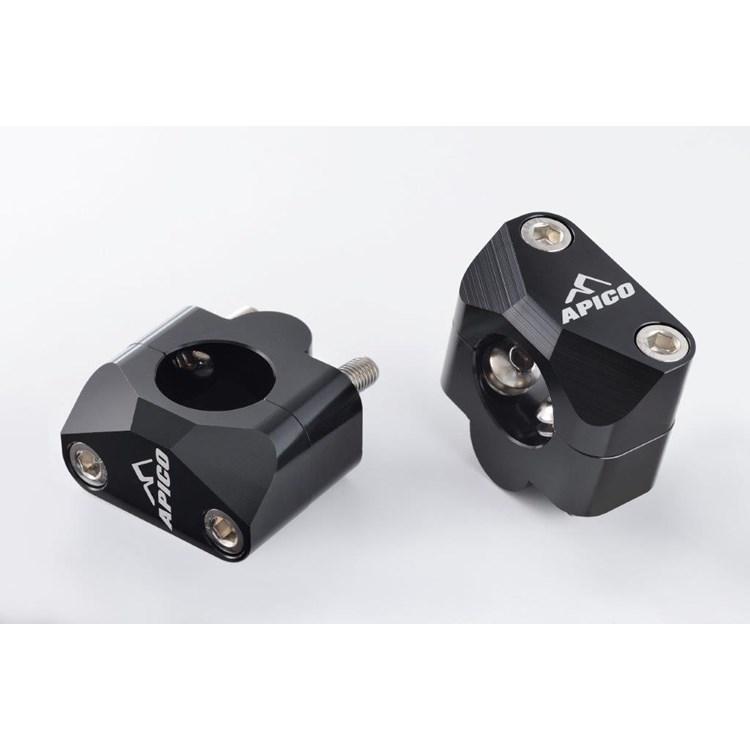 Apico Universal Handlebar Conversion Kit For Fat Bars - 22.2Mm To 28.6Mm