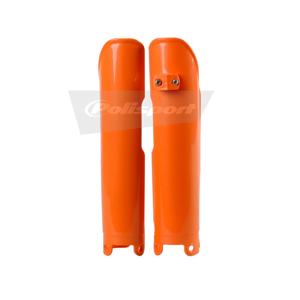 Polisport Orange Fork Guards - Ktm Sx/Exc 2003-07