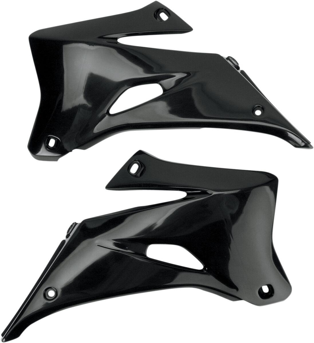 YA03882#001 - UFO Radiator Scoops - Yamaha YZF 250/450 2006-09 - Black
