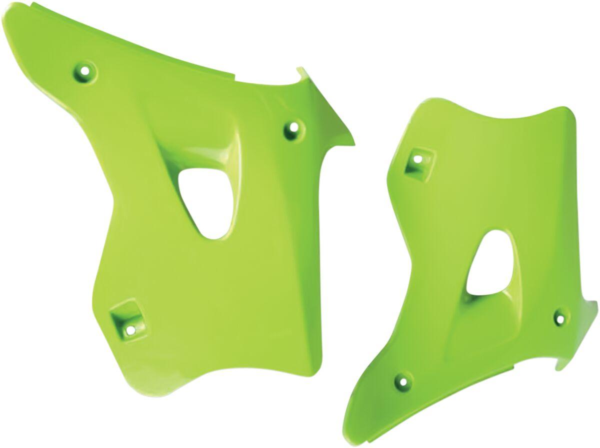 Ufo Green Ka02768#026 - Radiator Scoops - Kawasaki Kx 125/250 1994-96
