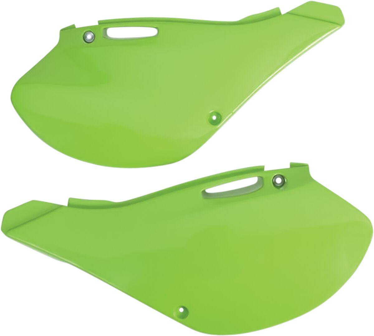 KA03721#026 - UFO Side Panels - Kawasaki KX 125/250 1999-2002 - Green
