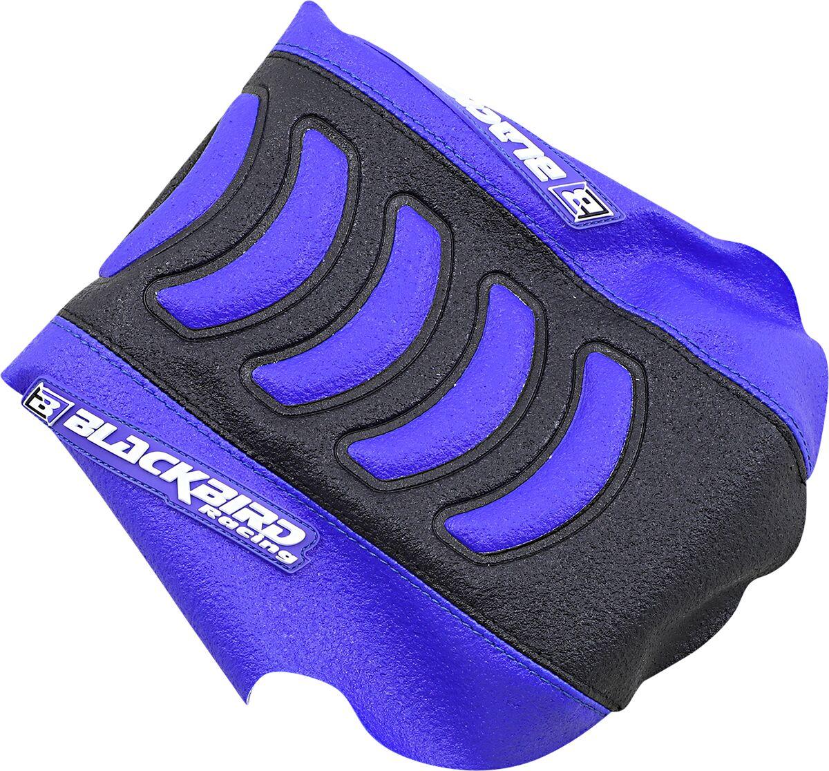 1236H - Blackbird Double Grip 3 Seat Cover - Yamaha YZF 250/450 2006-09 - Blue/Black
