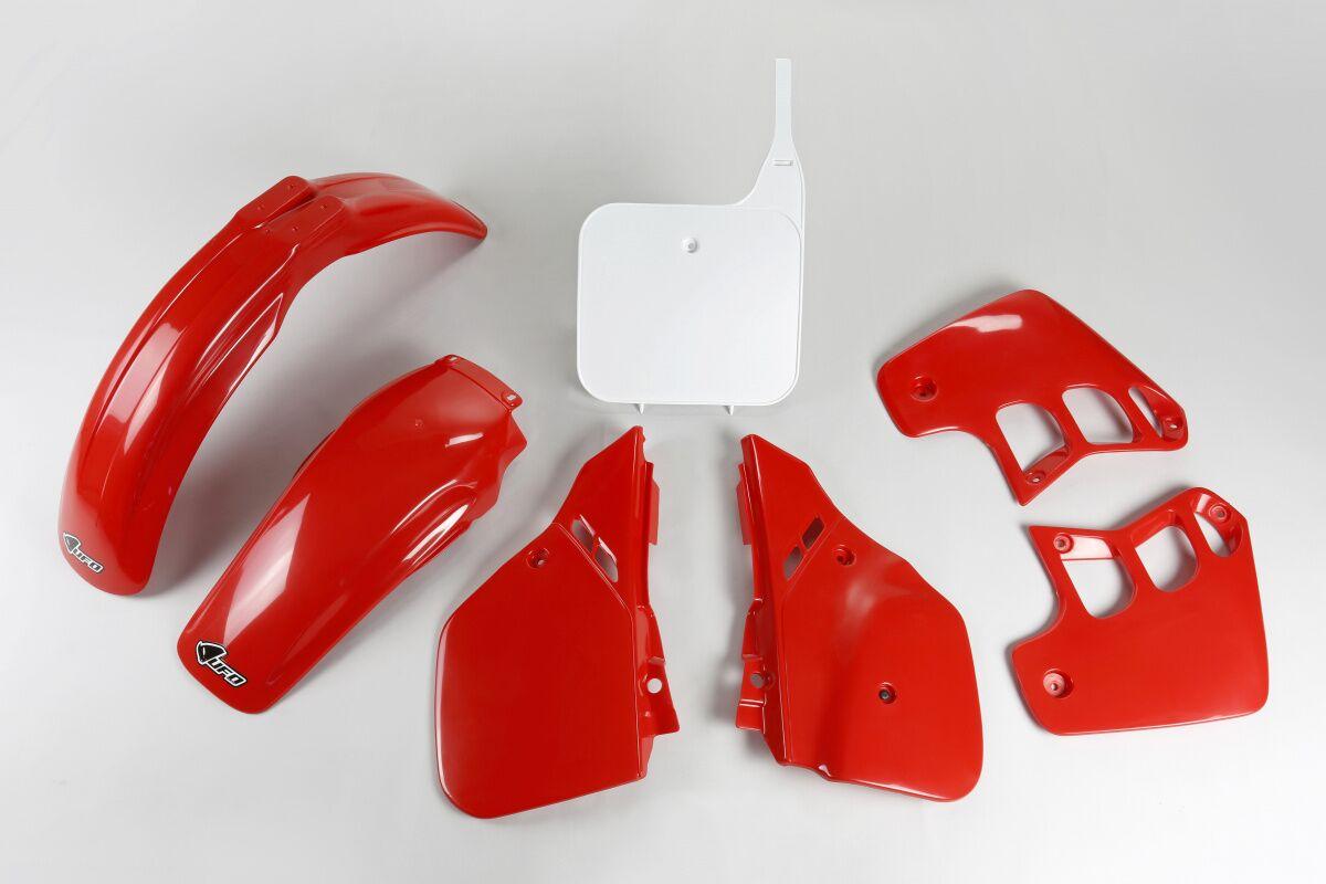 HOKIT092@999 - UFO Full Plastics Kit - Honda CR250 1988-89 - OEM