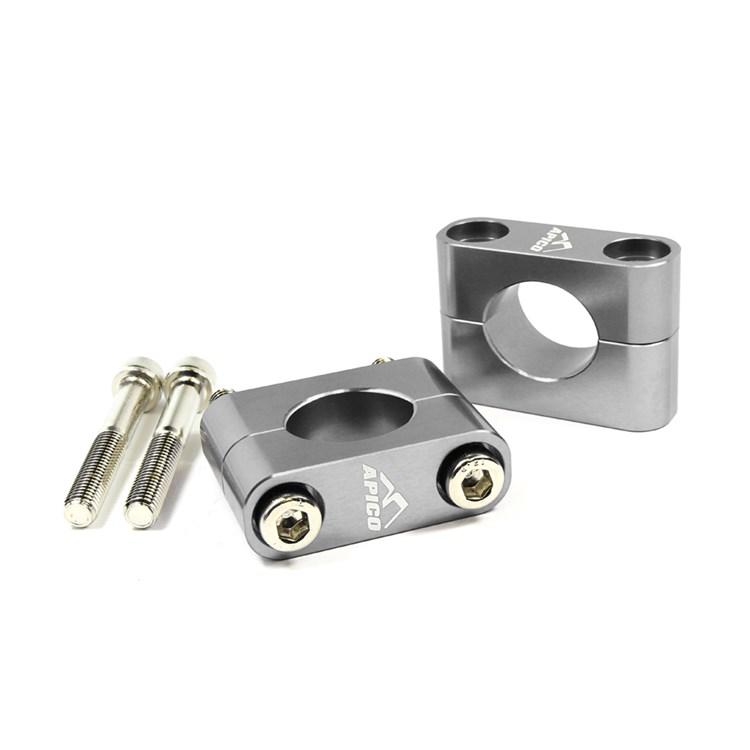 Apico Trials Oversized Fat Bar (28.6Mm) Handlebar Mounting Kit - Titanium
