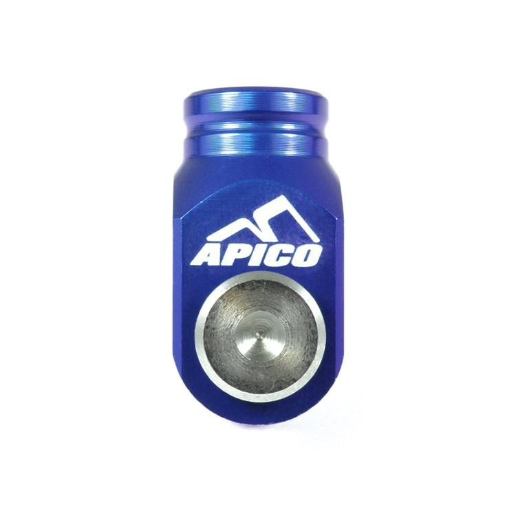 Apico Blue Rear Brake Clevis - Suzuki/Kawasaki Rm-Z250 04-06, Kx250 05-08, Kxf250/450F 04-17