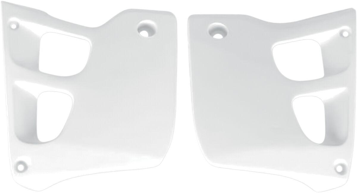 Ufo White Ho02625#041 - Radiator Scoops - Honda Cr125 1991-92, Cr250 1990-91