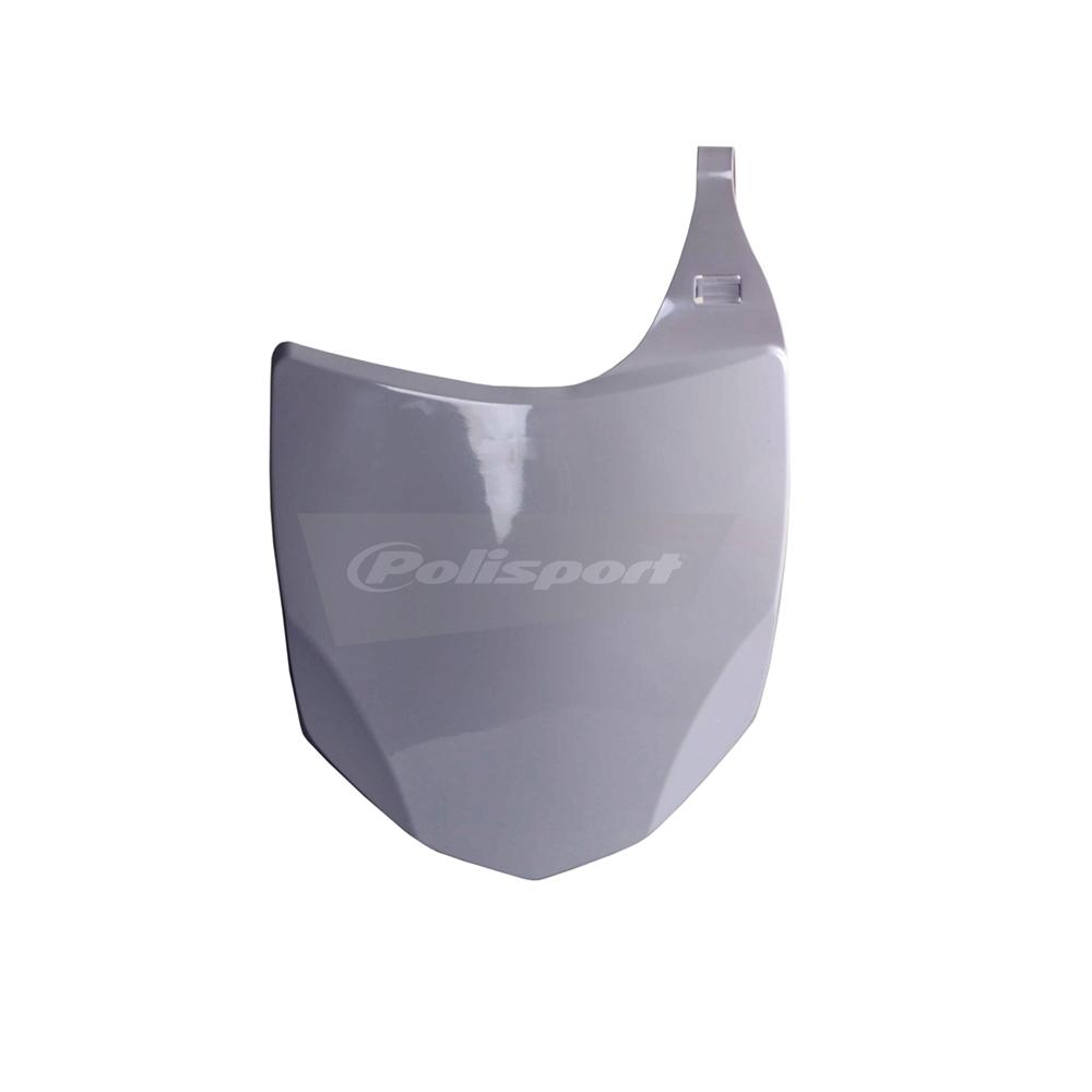 Polisport White Front Number Board - Kawasaki Kxf 250/450 2009-12