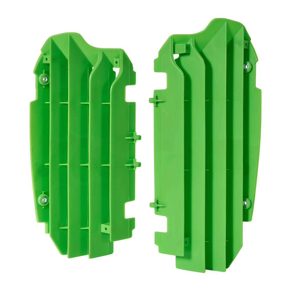 Polisport Radiator Louvres - Kawasaki KXF250 2013-16 - Green
