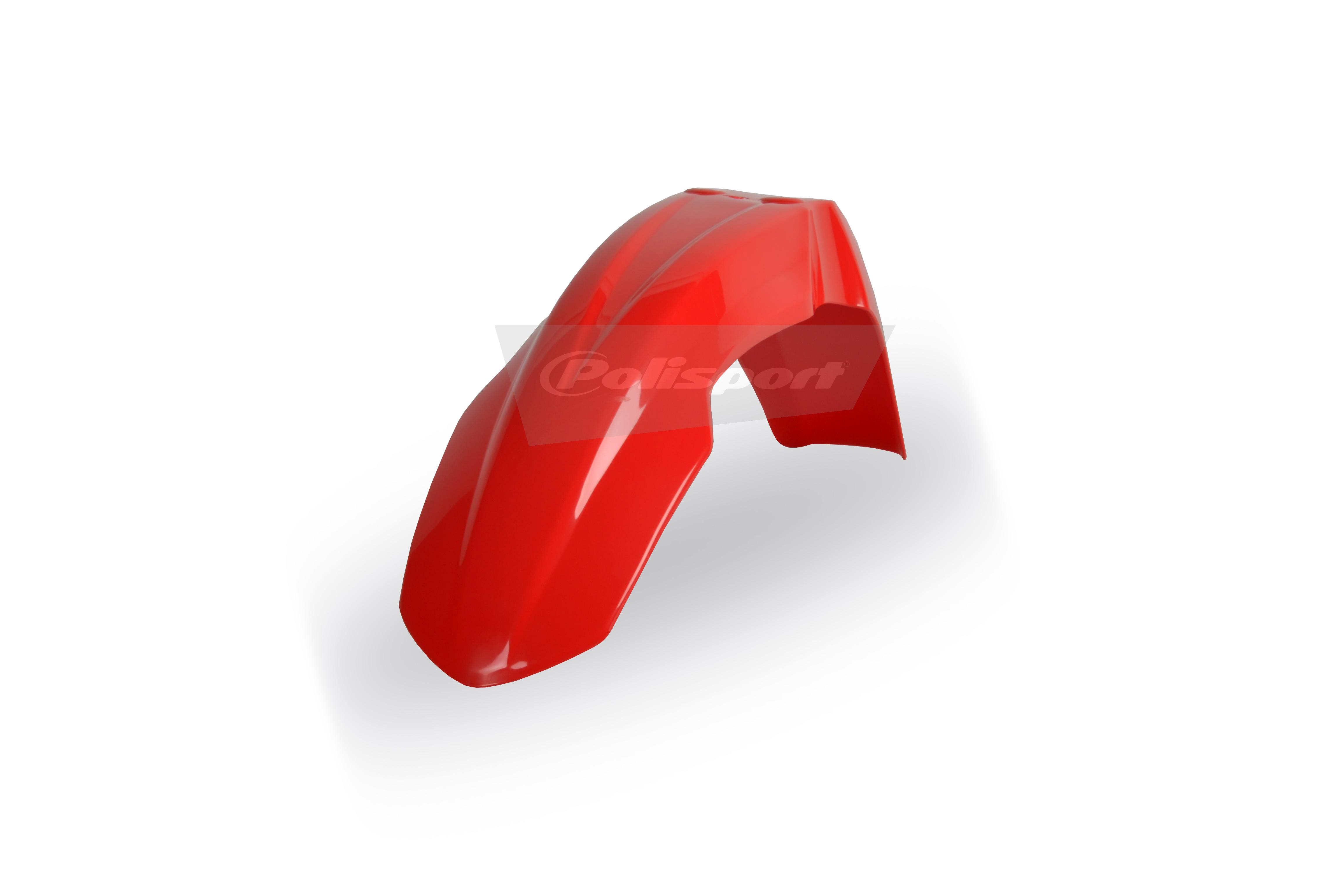 Polisport Red Front Fender - Honda Cr 125/250 2004-07, Crf250r 2004-09, Crf450r 2004-08