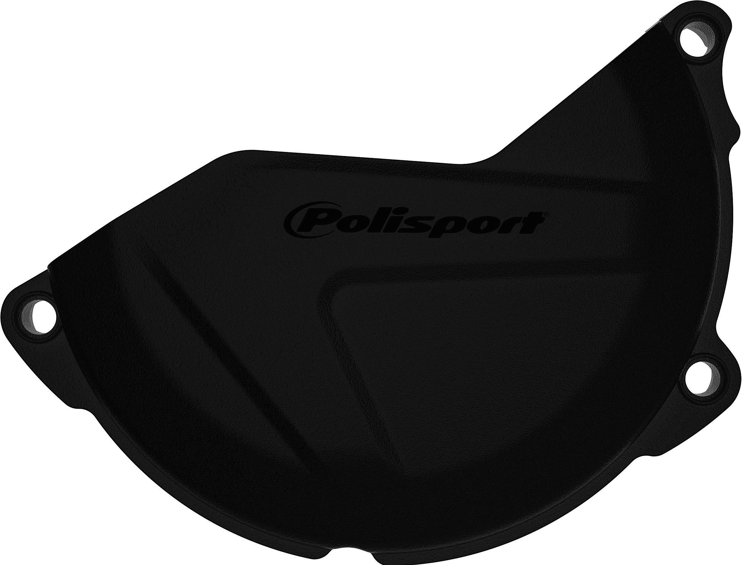 Polisport Black Clutch Cover Protector - Kawasaki Kxf450 2016-18