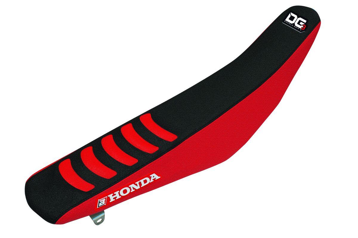 Blackbird Black/Red 1149H - Bird Double Grip 3 Seat Cover - Honda Crf450r 2021-22
