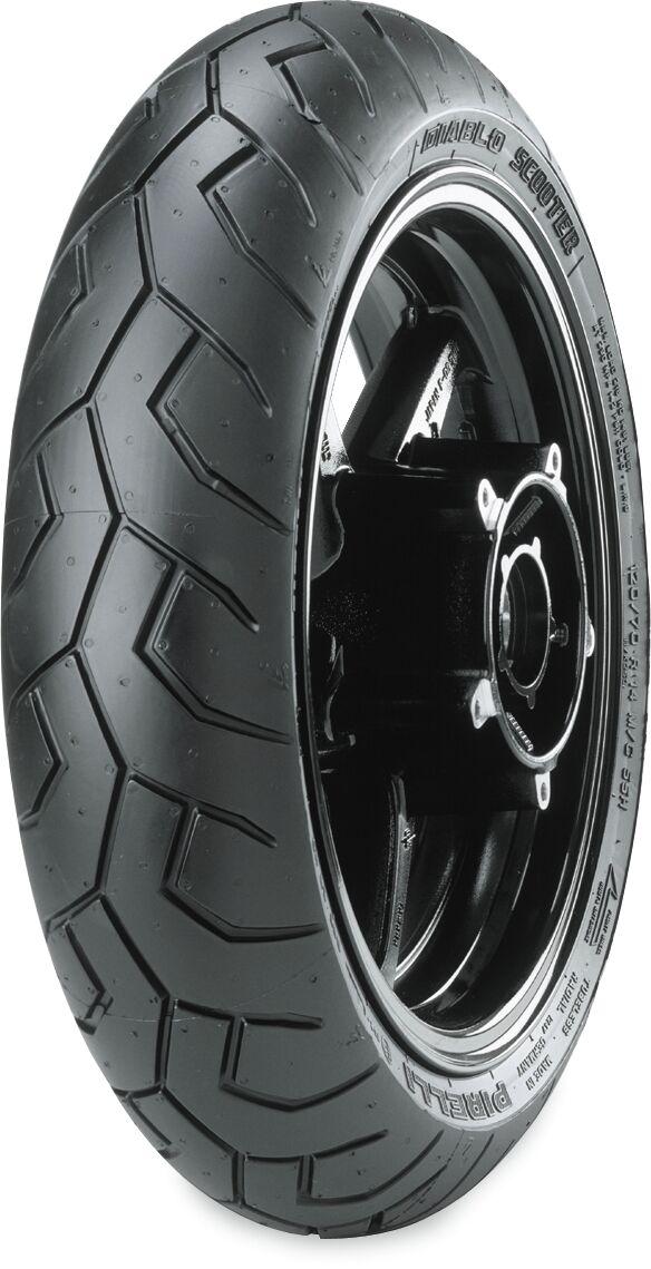 2768800 - Pirelli Diablo Rosso 56S TL Front Scooter Tyre - 120/70-15"