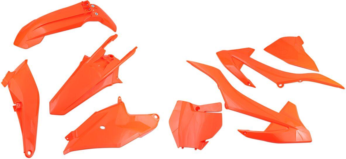 KTKIT519@FFLU - UFO Full Plastics Kit - KTM SX85 2018-20 - Fluro Orange