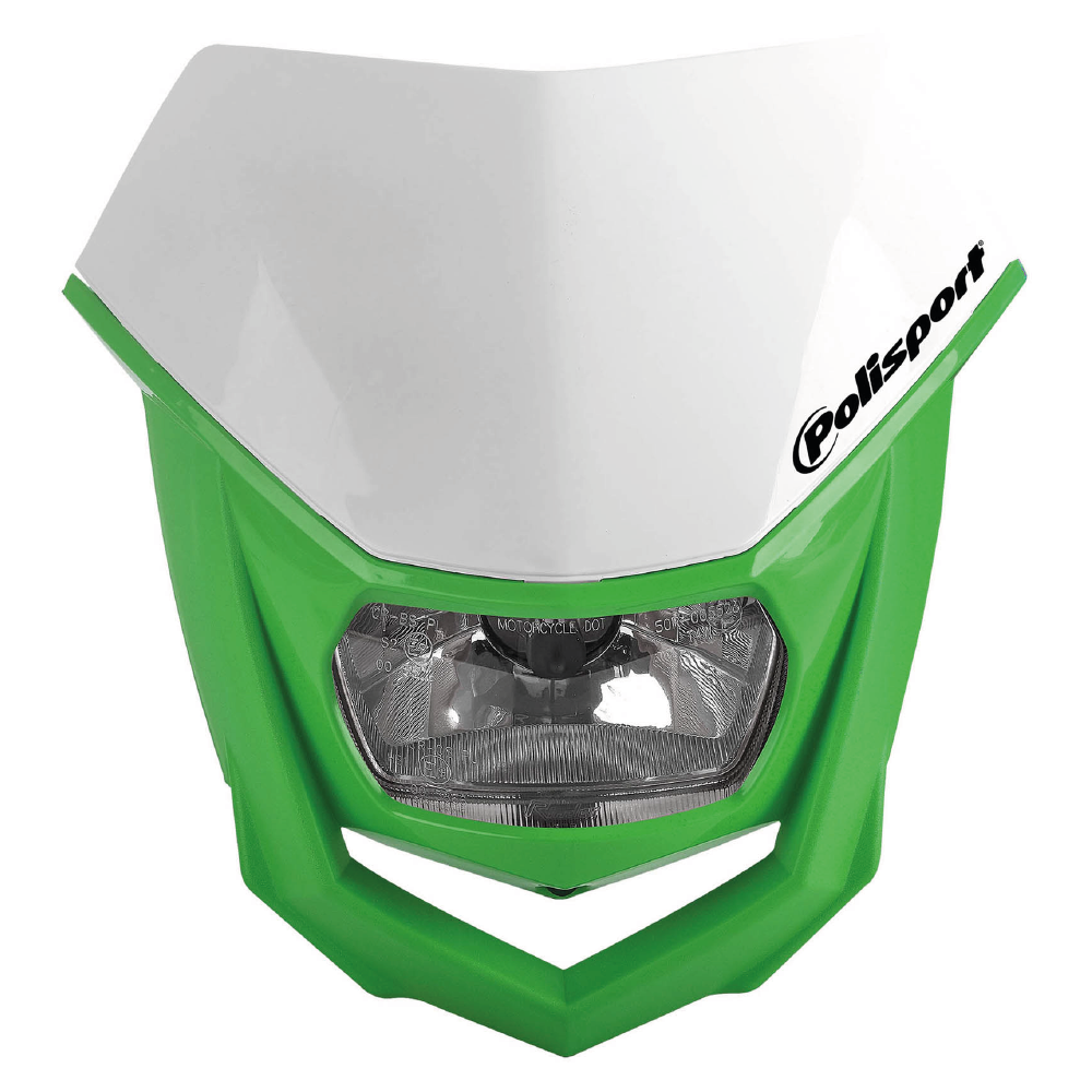 Polisport Women's Green/White Halo Universal Front Headlight Unit