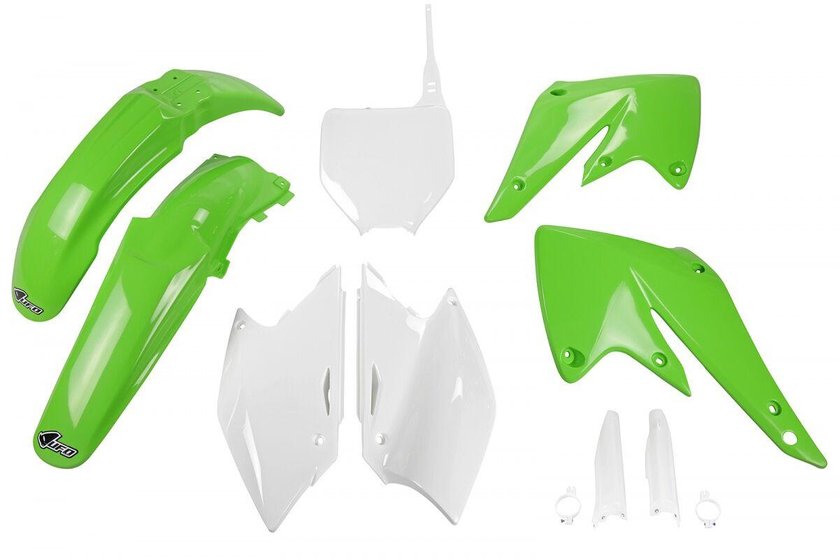 Ufo Kakit203f@999 - Full Plastics Kit - Kawasaki Kxf250 2004 - Oem