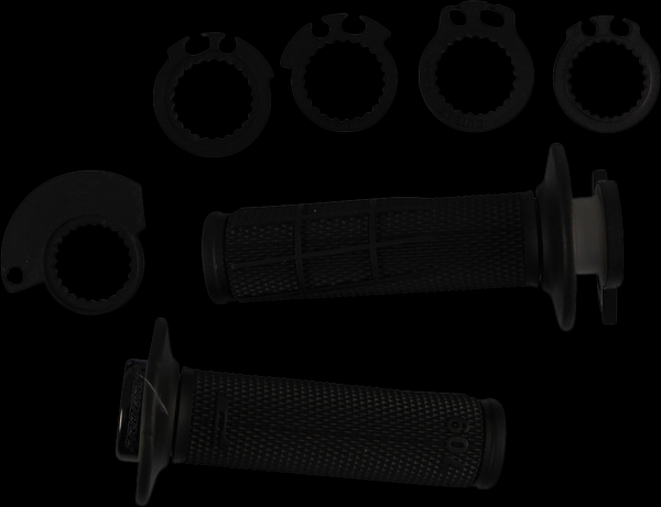 Pro Grip 709 Lock On Grips With 6 Cams - Black