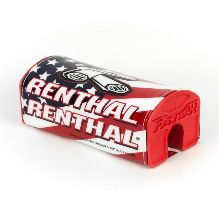 Renthal Red Fat Bar Pad - Usa Flag