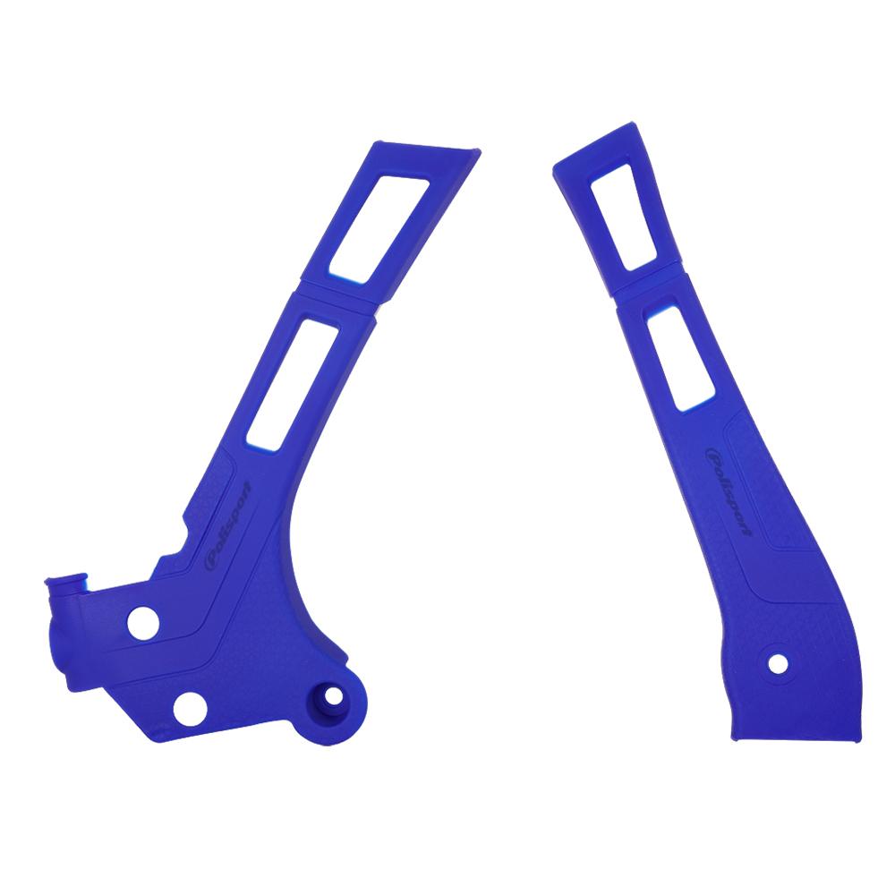 Polisport Blue Frame Protectors - Yamaha Yz 125/250 2005-22