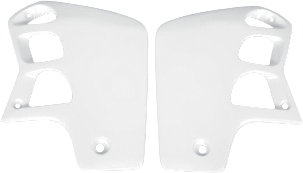 Ufo White Ho02620#041 - Radiator Scoops - Honda Cr500 1989-2001