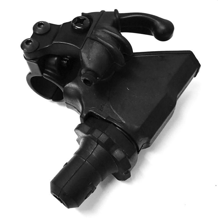 Raceline Black Clutch Lever Holder Perch - Yamaha Yzf 250/450 2003-08, Wrf250 2003-14, Wrf450 2003-11