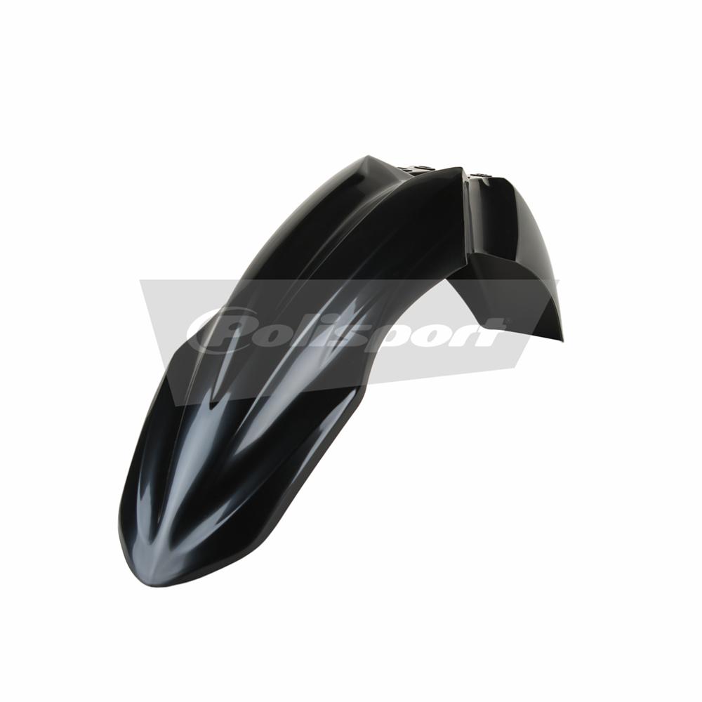 Polisport Black Front Fender - Kawasaki Kxf250 2013-16, Kxf450 2013-15