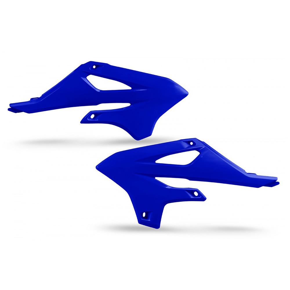 Polisport Blue Radiator Scoops - Yamaha Yz85 2022-23 - (Oem 22-23)