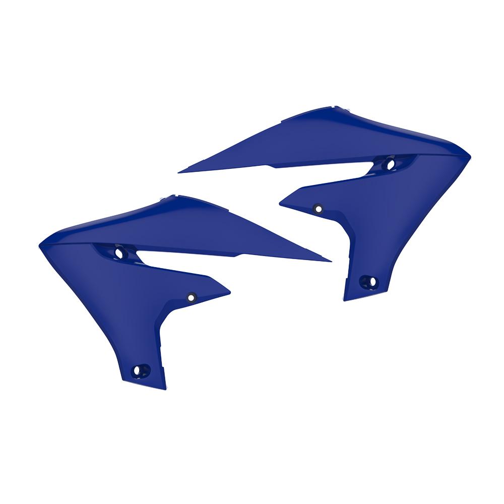 Polisport Blue Radiator Scoops - Yamaha Yzf250 2019-23, Yzf450 2018-22, Yzf250x & Wrf250 2020-23, Yzf450x & Wrf450 2019-23