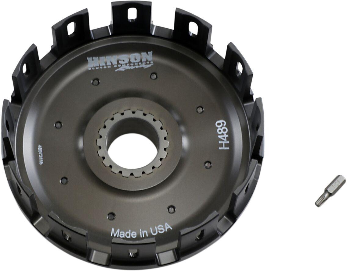H489 - H489 - Hinson Billetproof Clutch Basket - Honda CRF450R 2002-12
