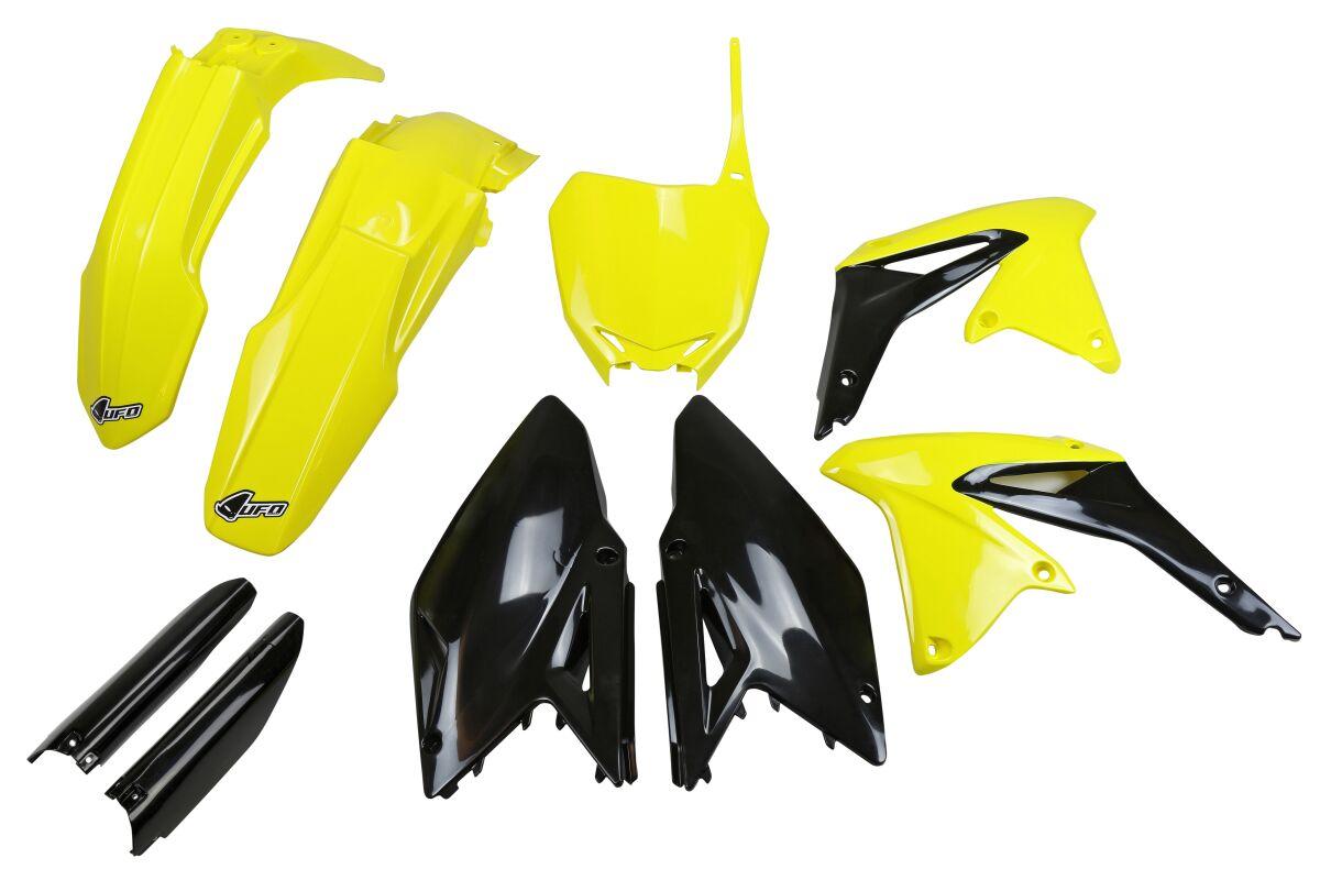 Ufo Sukit416f@999K - Full Plastics Kit - Suzuki Rmz250 2014-17 - Oem