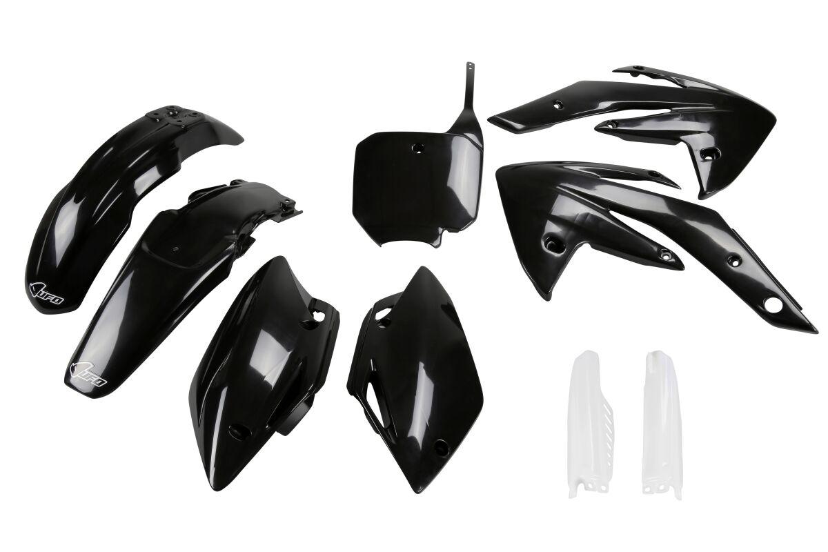 HOKIT111F@001 - UFO Full Plastics Kit - Honda CRF150R 2007-17 - Black