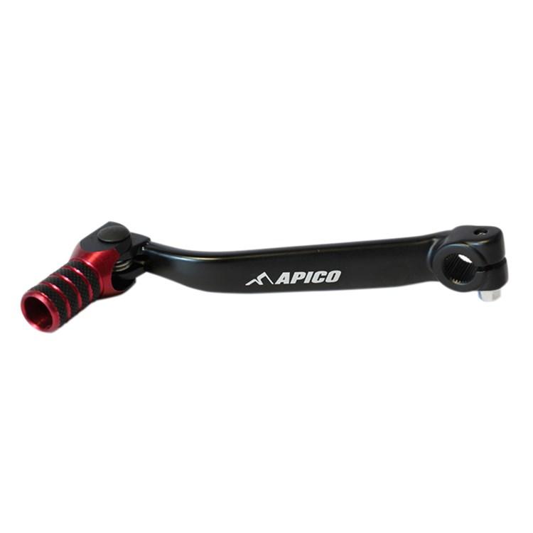 Apico Black/Red Elite Gear Pedal - Honda Cr 80/85 1991-2007