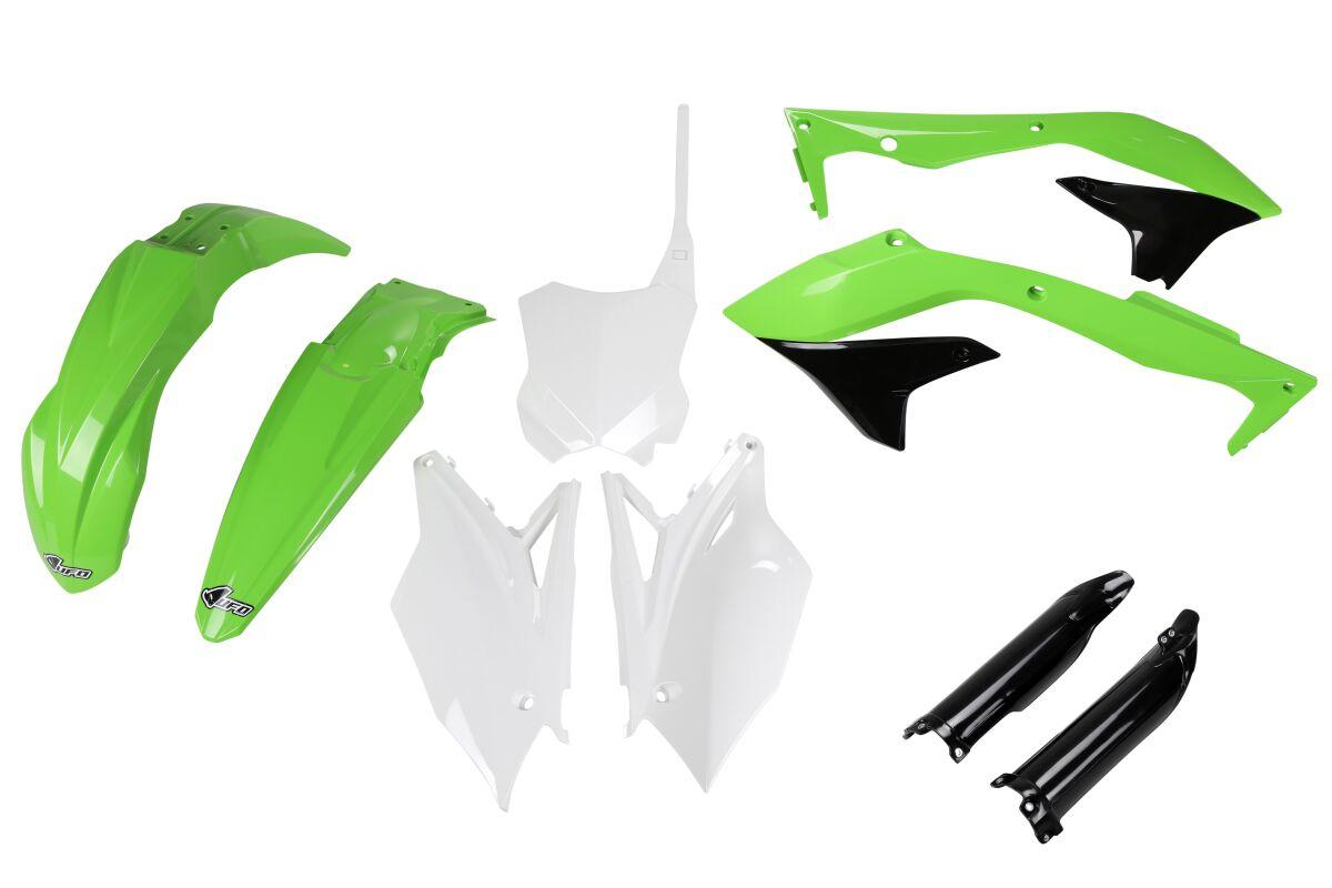 KAKIT223F@999 - UFO Full Plastics Kit - Kawasaki KXF450 2016-17 - OEM