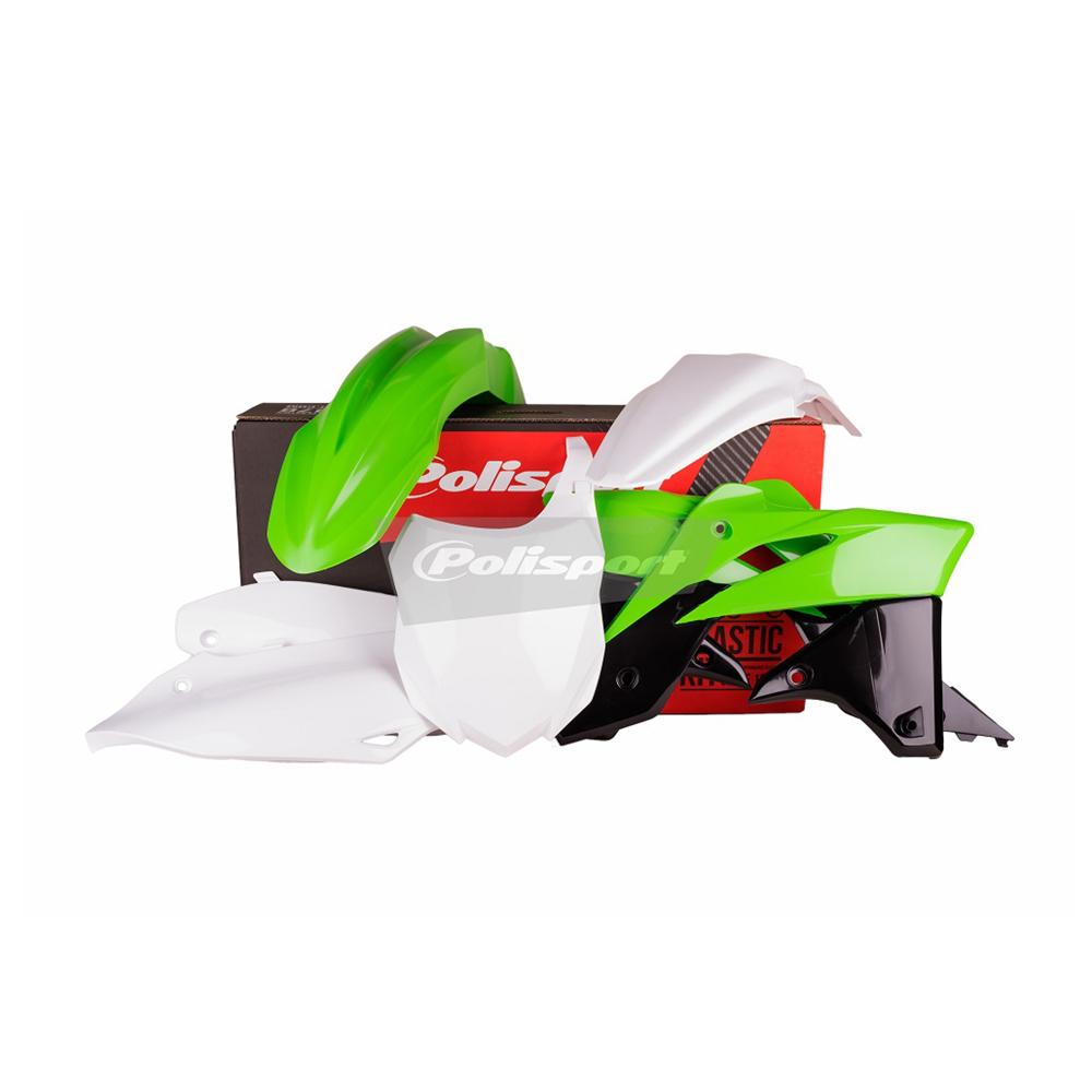 Polisport Full Plastics Kit - Kawasaki Kxf250 2013-16 (Oem '14-15)