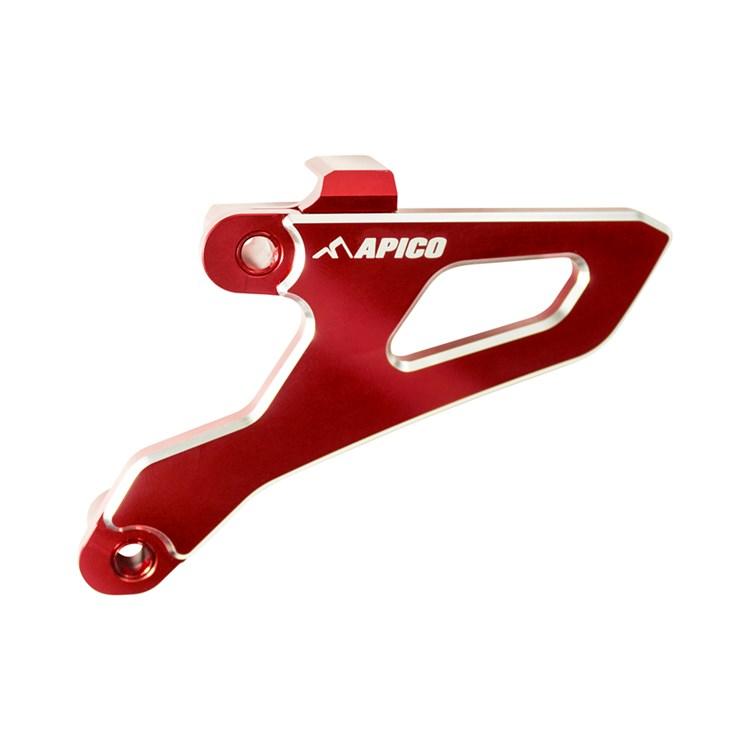 Apico Red Front Sprocket Cover - Honda Crf250r 2010-17, Crf450r 2009-16