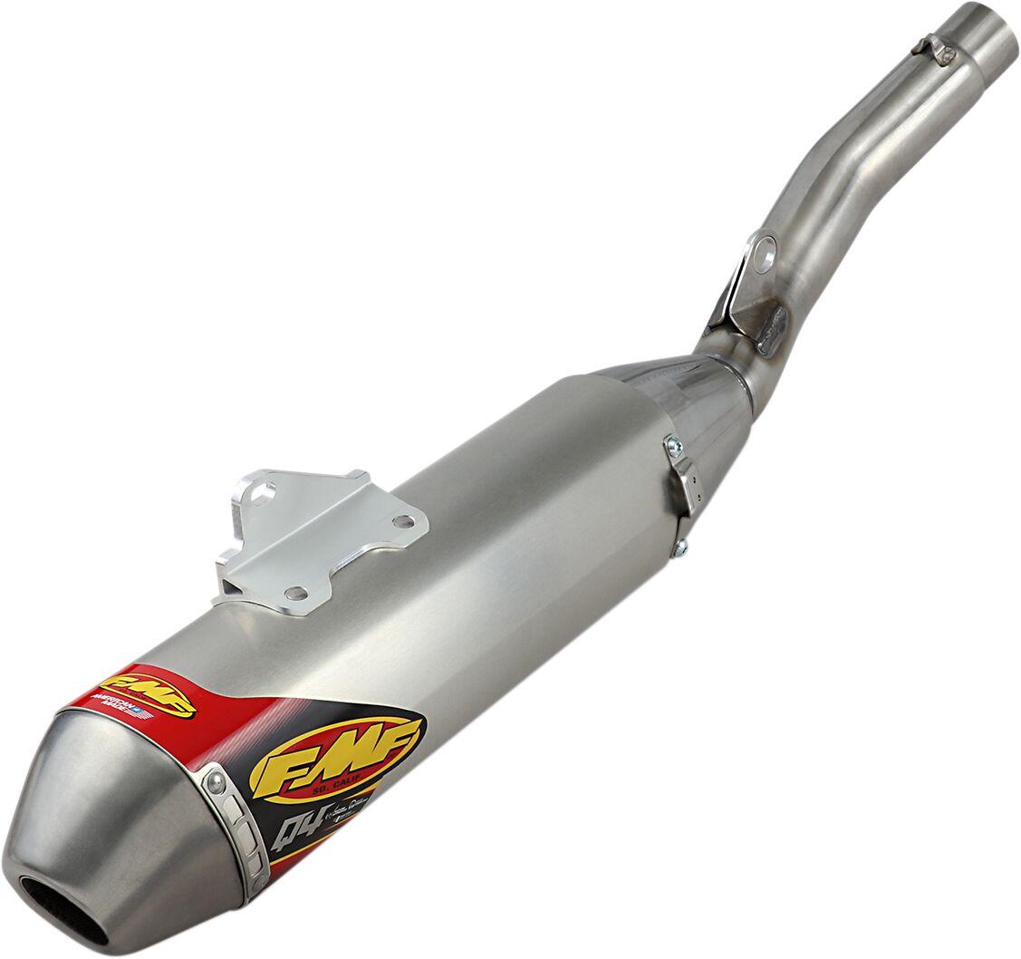 044442 - FMF Q4 Hex Slip-On Aluminium Silencer For Yamaha YZF450 2018-21